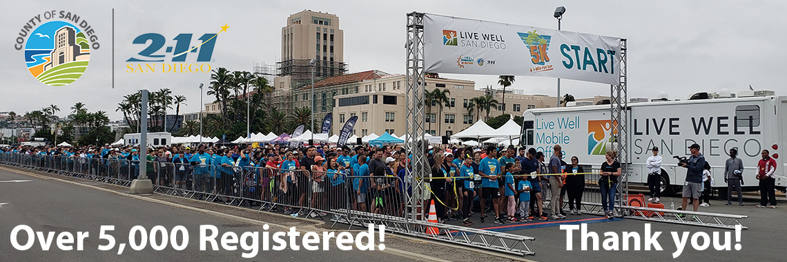 2023 5K post race 3x1 banner